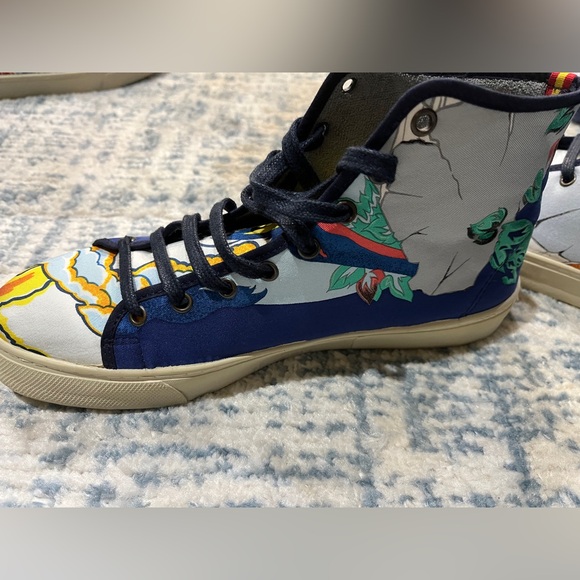 Hermes Respoke hi-top sneakers with Hermes Silk - Picture 3 of 7